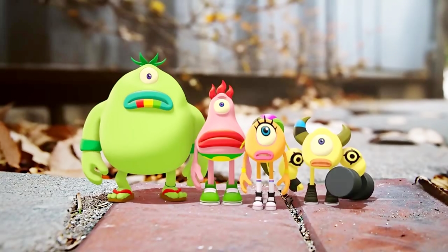 انیمیشن هیولاهای کوچولو - قسمت 33 - دستت رو نشون بده !